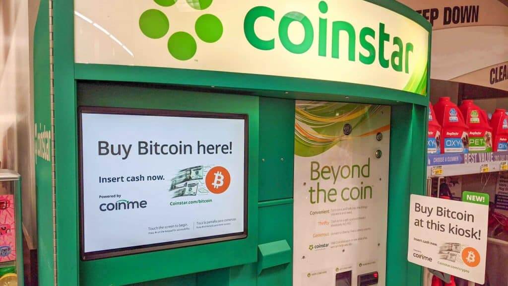 Coinstar kiosk