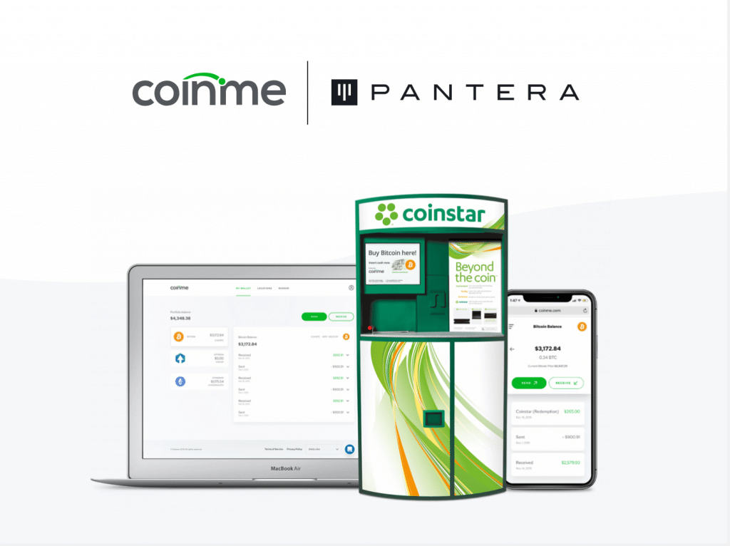 Coinme & pantera capital